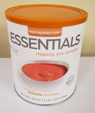 Emergency Essentials Dehydrated Tomato Powder Survival Camping Food 10 Can 25yr