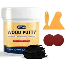 Black Wood Filler  Wood Putty - 9.87oz 280g Professional Furniture Repair ...