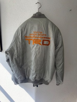 TRD 90s MA-1 JACKET WINDBREAKER RARE SUPRA WHEEL ARC TOMS TOM S JDM 90s JZX100