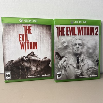 The Evil Within 1+ 2 - Xbox One Video Game Lot CIB