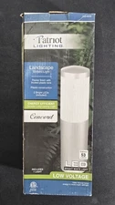 Patriot Lighting Concord Landscape Bollard Garden Light Pewter Color Plastic