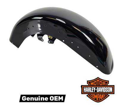 Genuine Harley-Davidson Vivid Black Front Fender 2015 FLHR Road