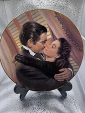 Gone With Wind Critic&rsquo;s Choice Plates Marry Me Scarlett Waiting Rhett COA Set 2