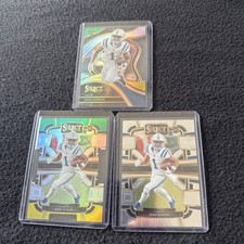 2023 Panini Select Josh Downs Rookie Club/Concourse Green/Yellow/Base Cards!