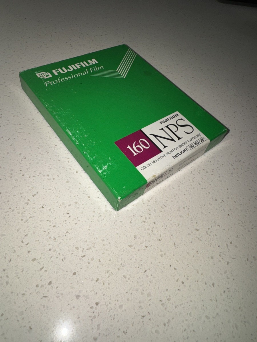 Fujicolor NPS 4x5 Color Negative Film Box Of 10 Sealed ISO 160 | eBay