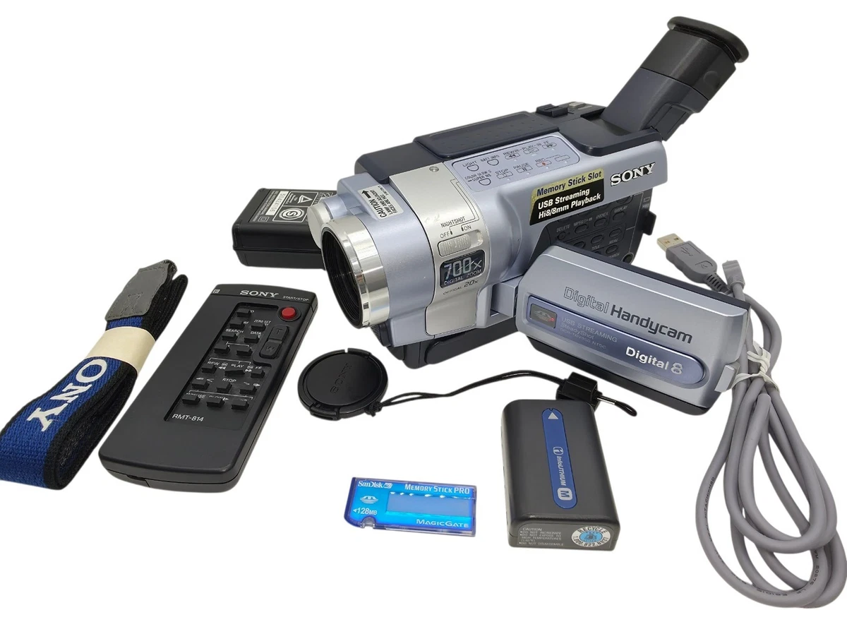 Preços baixos em Sony digital 8 700x Zoom Digital Filmadoras | eBay