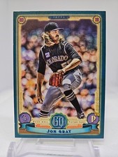 2019 Gypsy Queen Jon Gray 226/250 Indigo Variation #240 Colorado Rockies