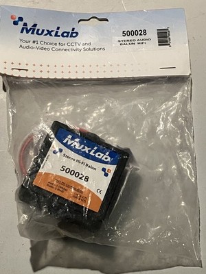 MuxLab 500028 Stereo Audio Balun Hi-Fi RJ45 Pin Configuration | eBay