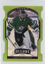 2020-21 Upper Deck Allure Rookie Green Quartz 19/99 Jake Oettinger #91 s3g