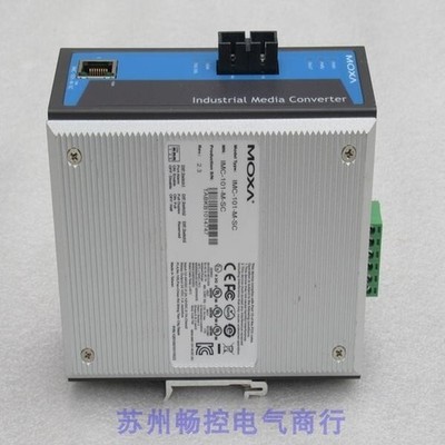 1 PCS   MOXA industrial grade photoelectric converter IMC-101-M-SC #vn