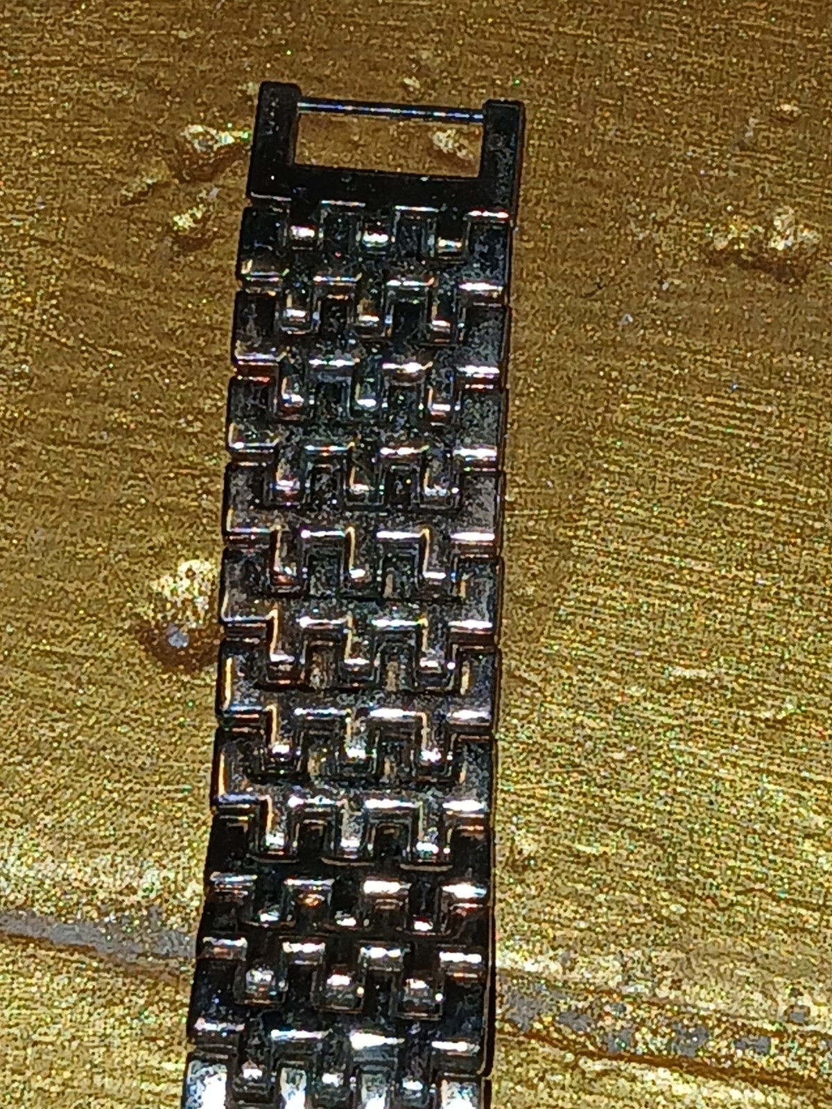 C Silver Rectangular Quartz Wristwatch Analog Bra… - image 3