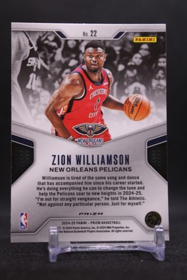 その他 PANINI PRIZM RC ZION WILLIAMSON Zion Williamson #22 2024-25 Panini Prizm Dominance Prizms