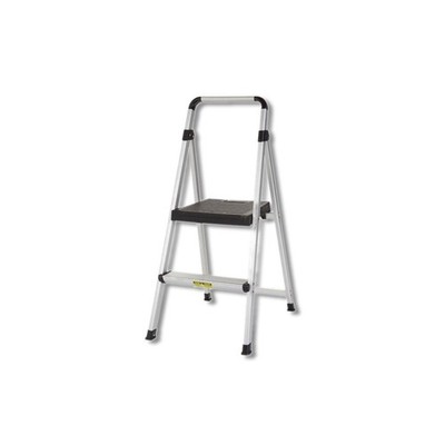 Cosco 225 lb. capacity 2 step Aluminum Folding Step Stool 11-628-ABK4