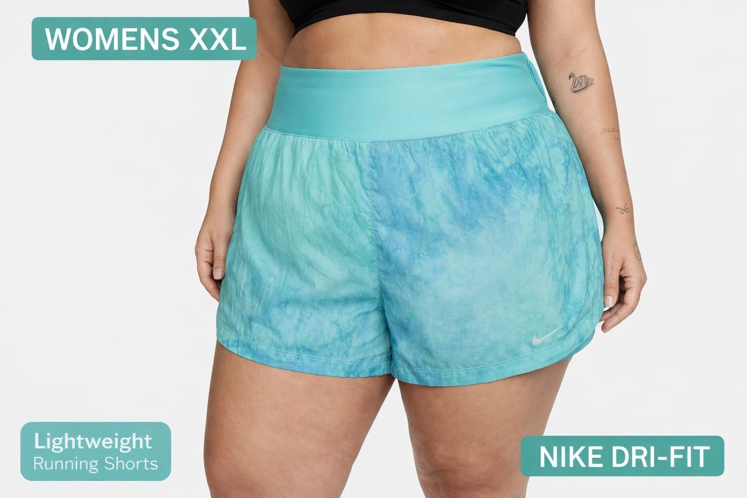 Nike Trail Running Shorts Womens XXL Dri-FIT Blue Lightweight Gym BNWT
Opens in a new window or tab