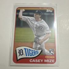 2021 Topps - 1965 Topps Redux Casey Mize #T65-23 Detroit Tigers Baseball (RC)