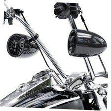 Bluetooth Motorcycle Speakers  5" Waterproof Motorcycle Stereo System  Black