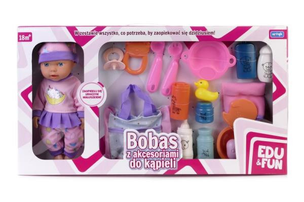 5901811125683 Лялька 25 см Бобас с цепочкой и аксессуарами АРТИК 125683 АРТИК ПОЗАБАВИЛСЯ 9390₽