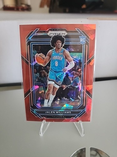 2022-23 Panini Prizm - Jalen Williams (RC) Rookie No. 246 Red Ice Prizm