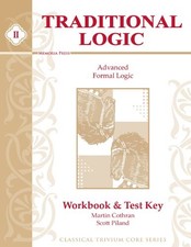 TRADITIONAL LOGIC II, WORKBOOK  TEST KEY By Martin Cothran  Mint Condition 