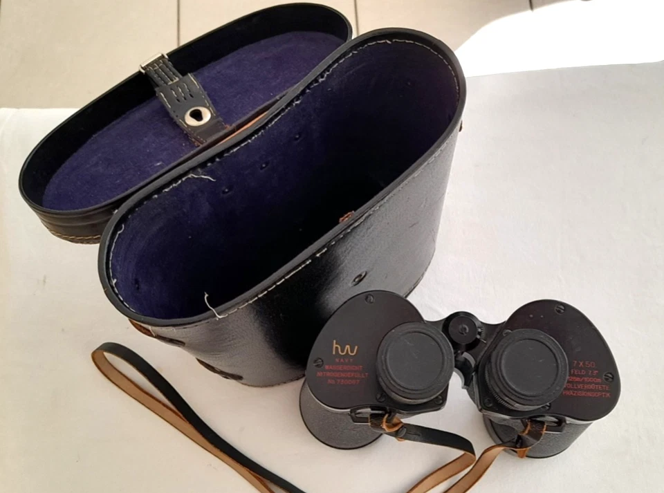 Marine Fernglas HW NAVY 7x50 Präzisionsoptik Strichplatte - Bild 2 von 4