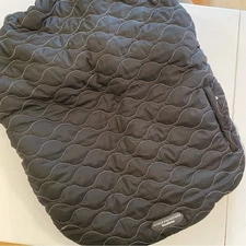 JJ Cole Black Quilted Urban BundleMe Footmuff  car seat and stroller cover