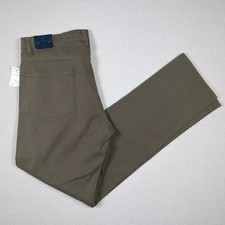 New Brooks Brothers 5-Pocket Pants Mens 32x32 Slim Taper Olive Green NWT