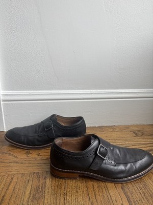 Johnston & Murphy Classic Black Leather Monk Strap Dress Shoes for Men. s-l400.jpg main image 2