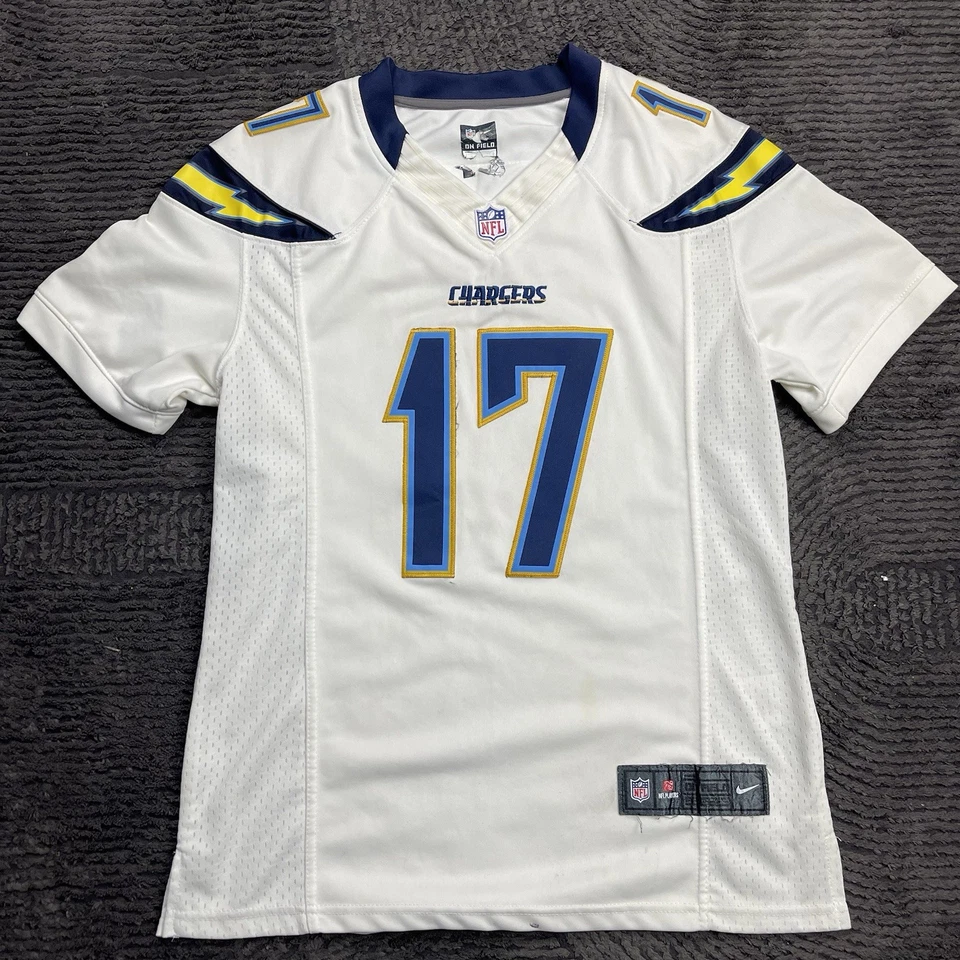 Nike NFL On Field Los Angeles Chargers Philip Rivers #17 Jersey White XL Men's - Image 2 of 4