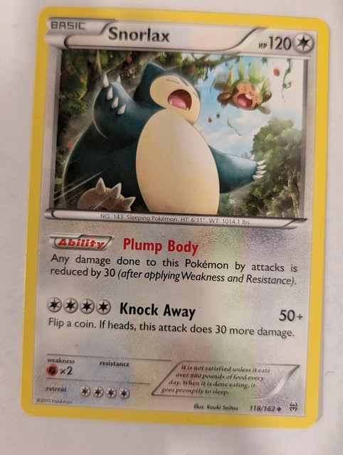 Snorlax #118 (Breakthrough (2015))
