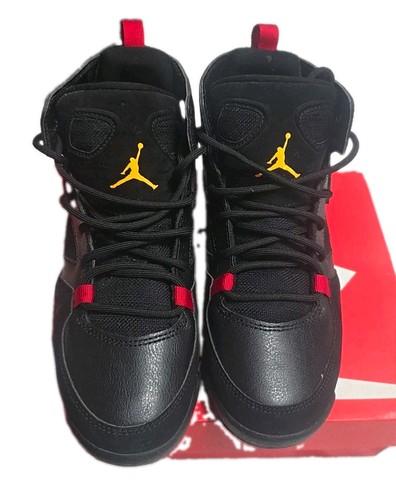Jordan Flight Club 91 Unisex Kids Mid Top Sneaker Leather Sz 4.5Y 555472-067