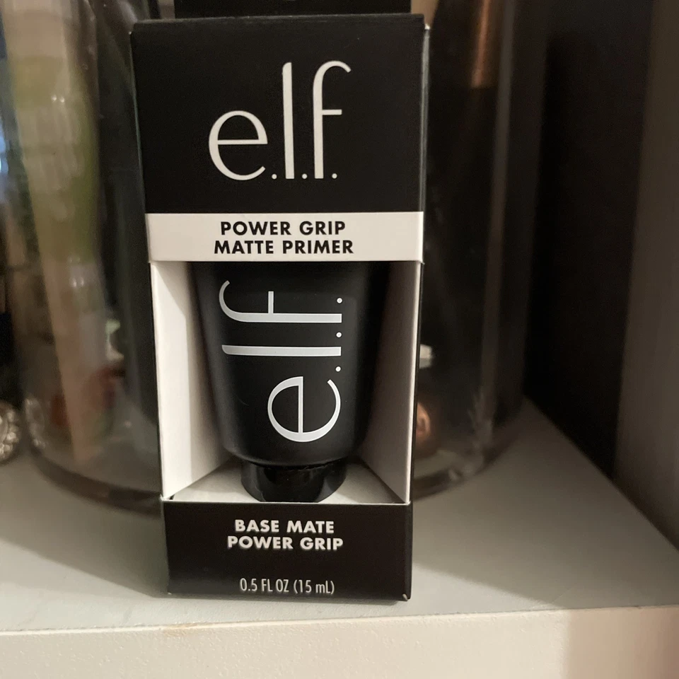 ELF Cosmetics Power Grip Matte Primer Set of 4 0.5 fl oz Each Base Mate - Image 3 of 4