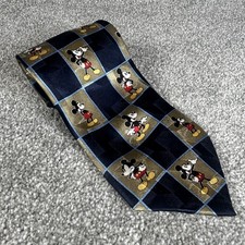 Walt Disney World Disneyland Resort Mickey Through The Years Silk Neck Tie