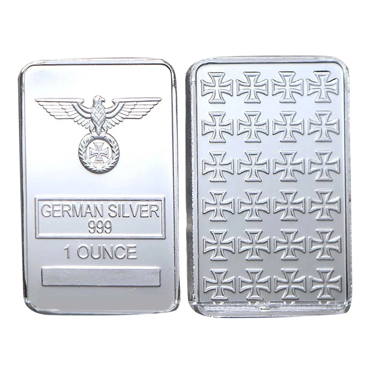 German Bar Indiana Silver Bullion Bar & Round | eBay