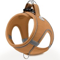 Hundegeschirr Step-In Atmungsaktiv Khaki FüR Kleine Hunde GrößE M 1 StüCk