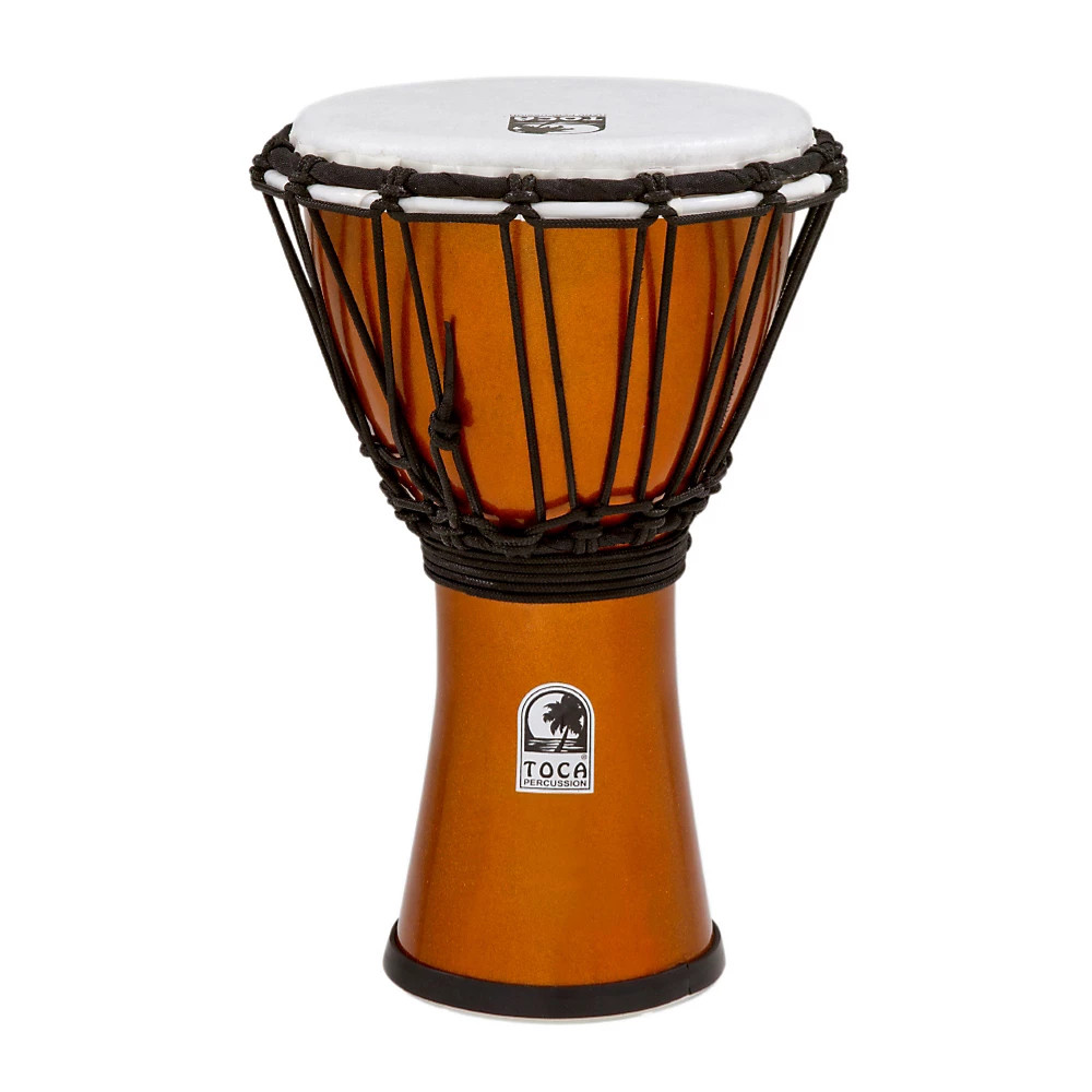 Toca Freestyle ColorSound Djembe Оранжевый металлик 7 дюймов.