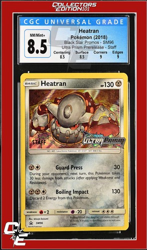 Heatran graded CGC 8.5 for sale on eBay