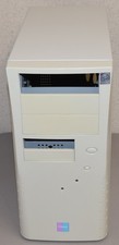 AOpen Brand Vintage Beige ATX PC Case Sleeper Retro Build 3x 5.25" Bay 2x 3.5"