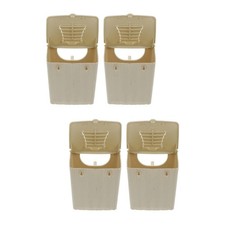 4 Pcs Bird Breeding Box Hanging Bird Roosting Box Pet Cage Pet Cage Hanging Box