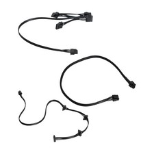 Cable PCIe GPU 6 Pin to 4 SATA Power Cable PSU fit for Corsair RM1000X RM750X