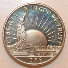 1986-S Statue of Liberty Commemerative 50 Cents