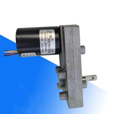 12V 24V DC Gear Motor High Torque Reduction Reversible Brushless Motor ...
