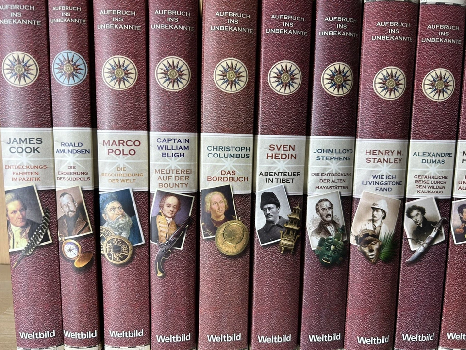 Aufbruch ins Unbekannte - Weltbild Edition Komplette Sammlung 25 Bücher Top - Bild 2 von 4