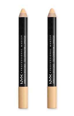 LOT OF 2 NYX Hydra Touch Brightener - Illuminateur HTB02 Glow  (2 Count)