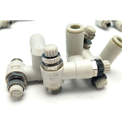 SMC ASD330F-01-08S Pneumatic Flow Control, Piping Type: Universal Thread  Kd #F7