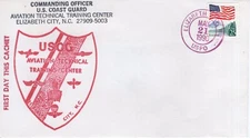 US COAST GUARD AVIATION,  ELIZABETH CITY, NC  1990  FDC19258