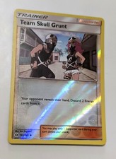 Team Skull Grunt - Sun & Moon - 133/149 - Rev Holo - NM - Trainer - Supporter  on eBay