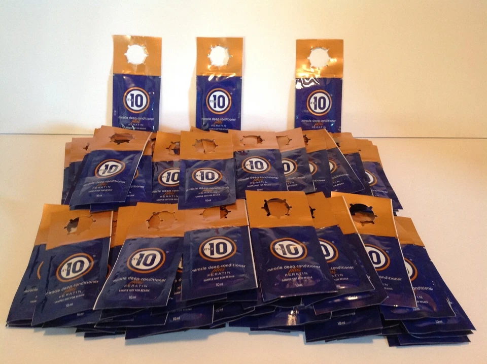 it's a 10 Miracle Deep Conditioner Plus Keratin 10 ml 110 Sample Packs Damaged - Image 4 of 4