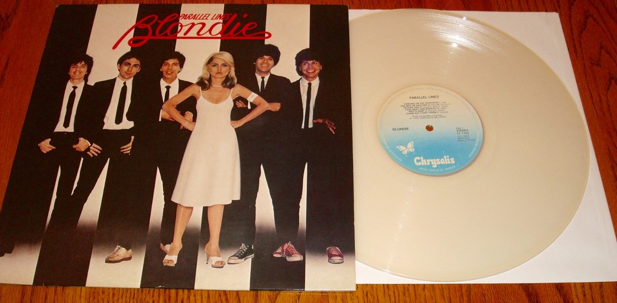 BLONDIE ~ PARALLEL LINES ~ ORIGINAL IMPORT COLORED VINYL LP ~ 1978