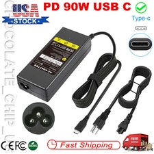 Laptop Charger 90W 87W USB-C Type-C Power Adapter For MacBook Pro 16" 2019-2020