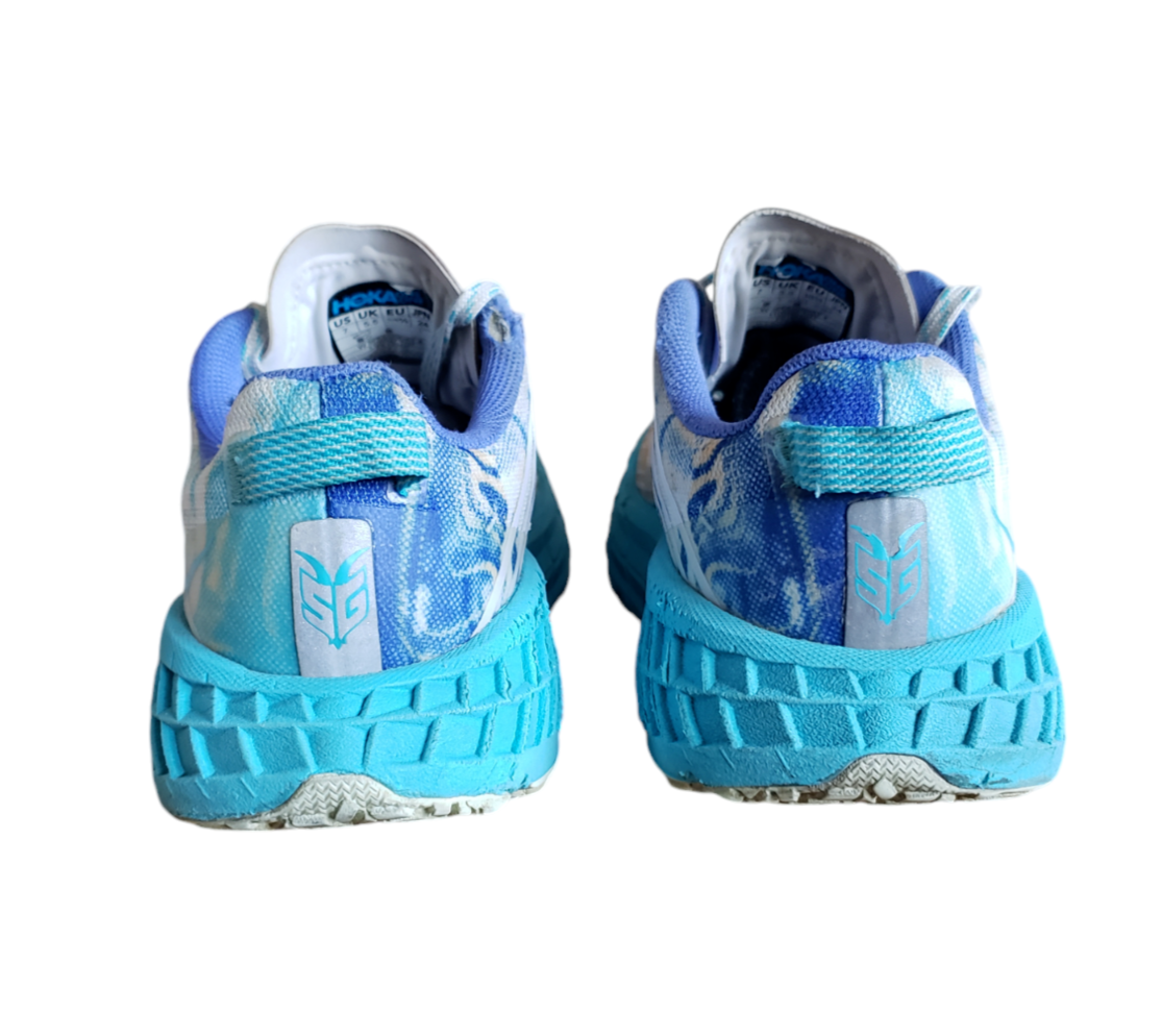 【新品未使用】HOKA SPEEDGOAT 4 1106525-TGT Hoka One One Women's Speedgoat 4 1106527 TGT Blue Running Shoes